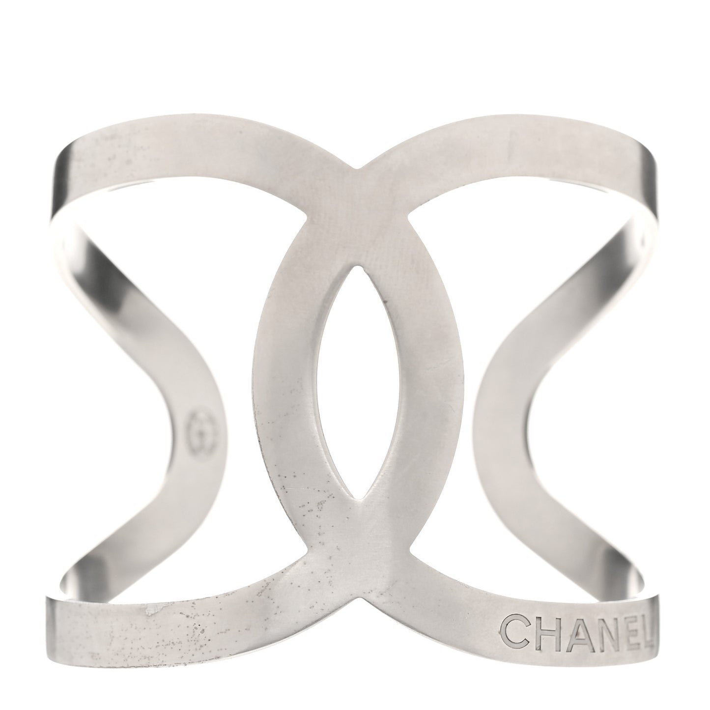 Metal CC Cuff Silver