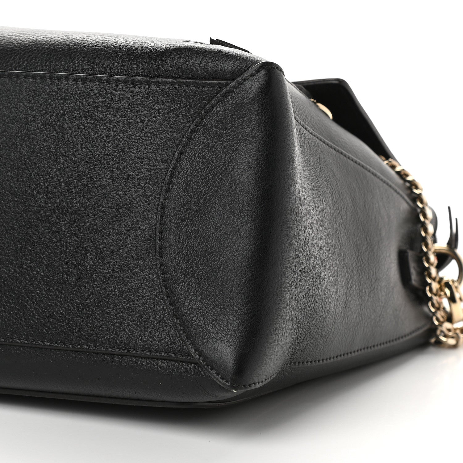 Chloe Calfskin Medium Faye Day Shoulder Bag Black 8 of 10