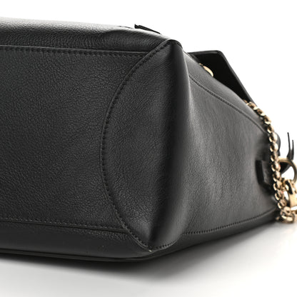 Chloe Calfskin Medium Faye Day Shoulder Bag Black 8 of 10