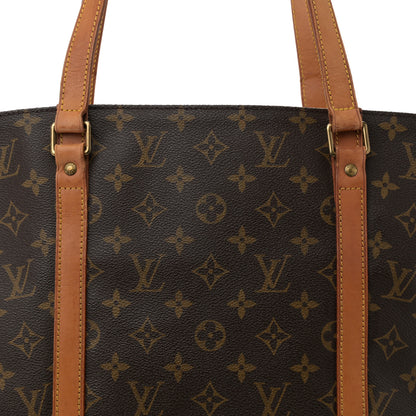 Louis Vuitton Monogram Sac Shopping Tote 8 of 11