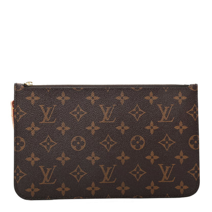 Louis Vuitton Monogram Neverfull MM GM Pochette 1 of 6