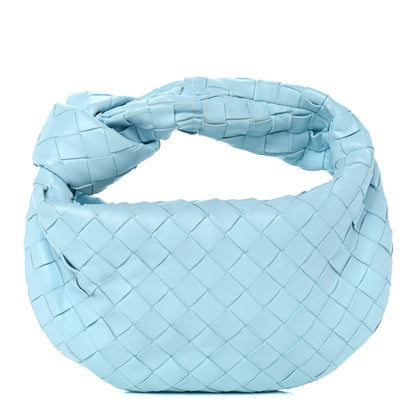Bottega Veneta Nappa Intrecciato Mini Jodie Teal Washed 1 of 9