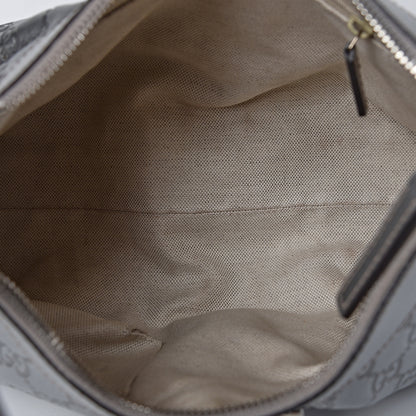 Gucci Metallic Guccissima Medium D Gold Hobo Silver 7 of 13