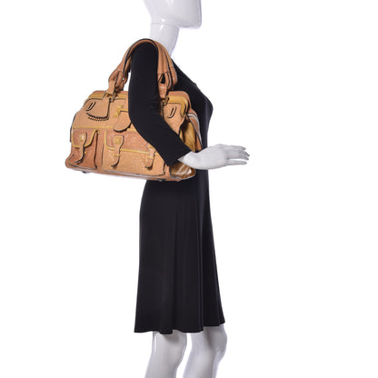 Chloe Goatskin Elvire Tote Beige 2 of 8