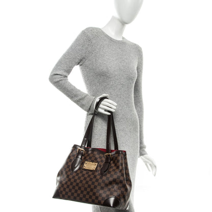 Louis Vuitton Damier Ebene Hampstead MM 2 of 7