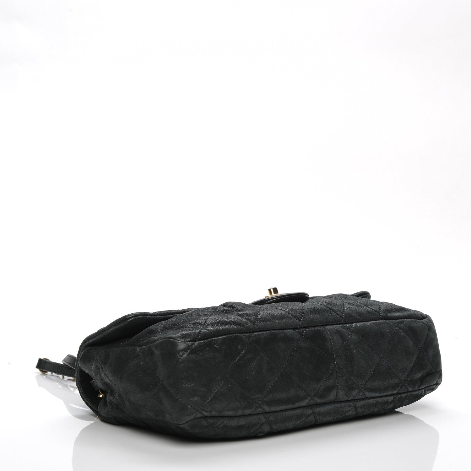 Chanel Iridescent Calfskin Large Chic Quilt Flap Black 4 of 7