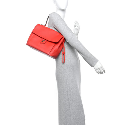Louis Vuitton Calfskin Lockme PM Rouge 2 of 10