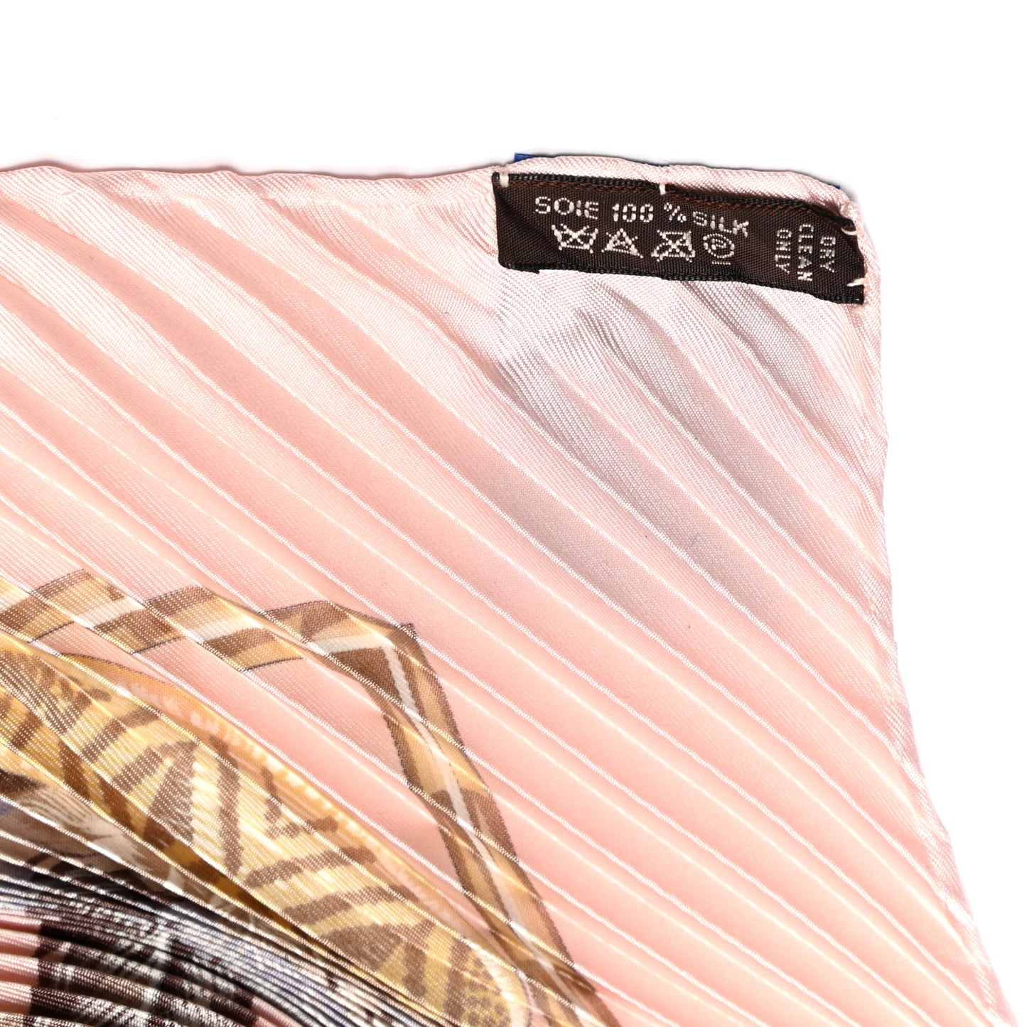 Silk Plisse Brazil Scarf