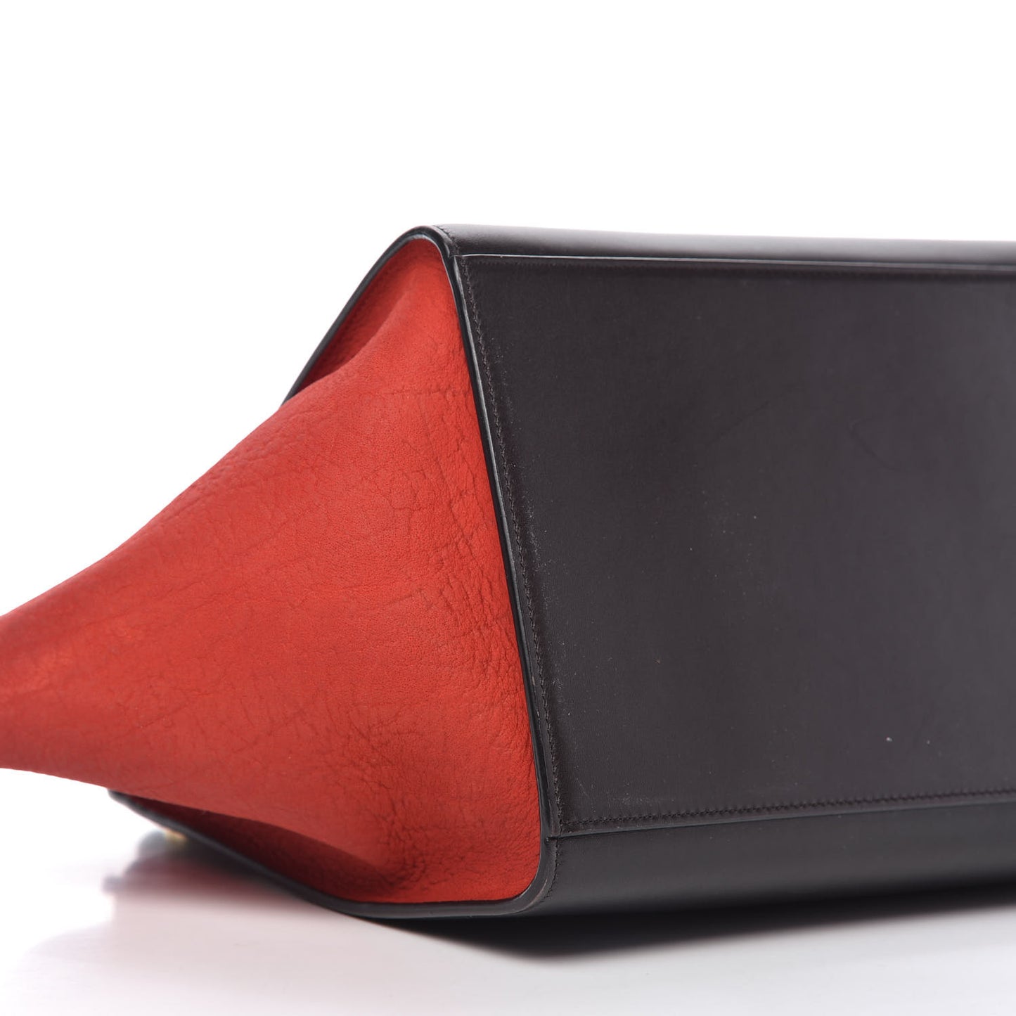 Bullhide Calfskin Nubuck Medium Tri-Color Trapeze Taupe