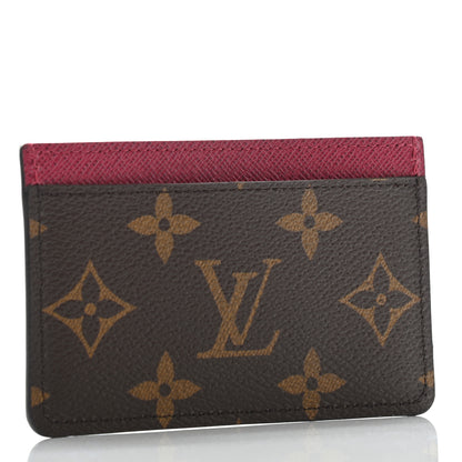 Louis Vuitton Monogram Card Holder Fuchsia 3 of 6