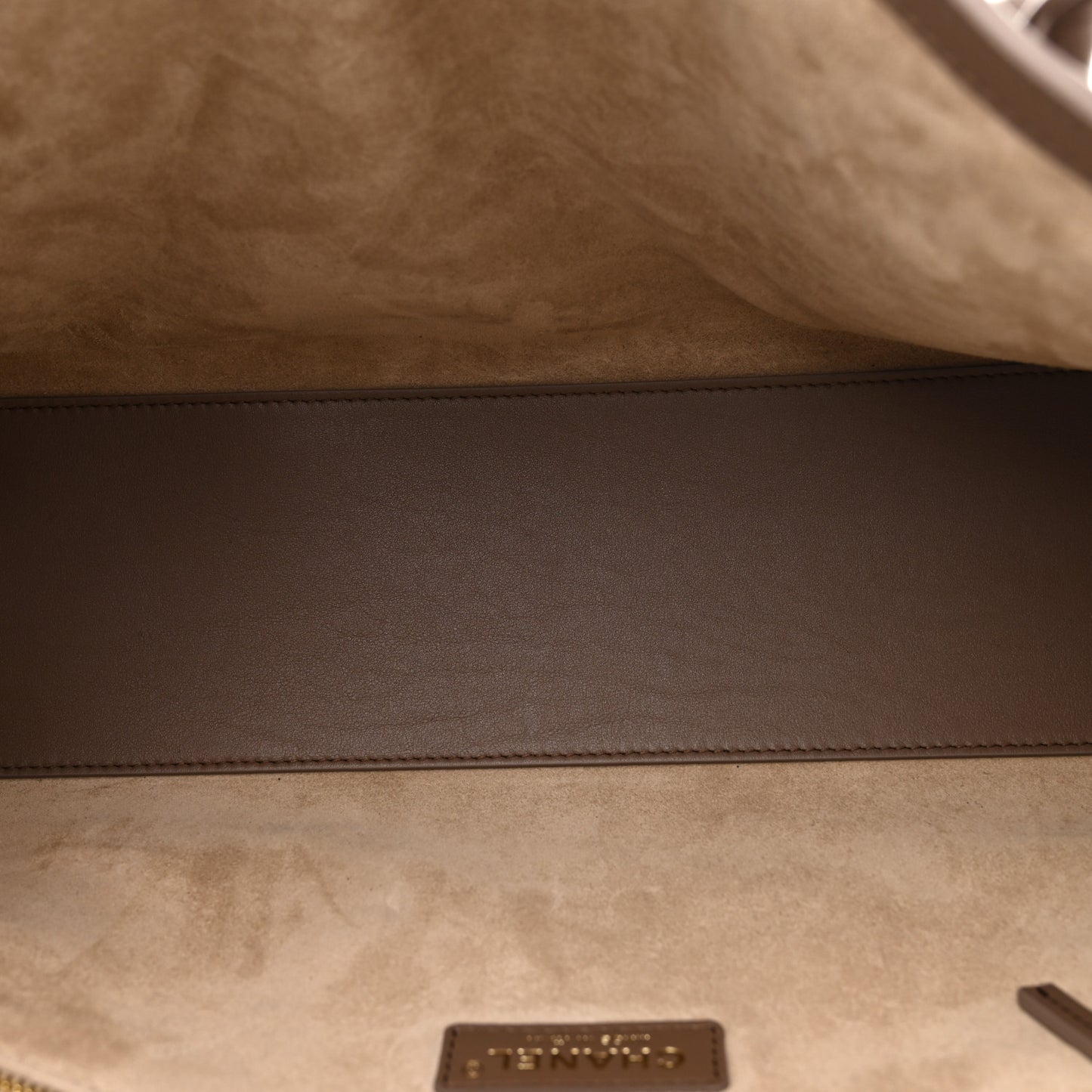 Calfskin Archetype Small Shopping Tote Light Brown