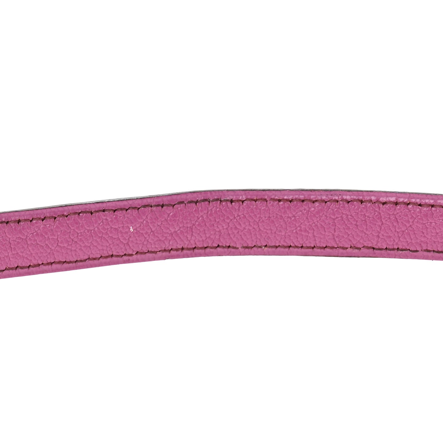 Chevre Mini Kelly Shoulder Strap Fuchsia
