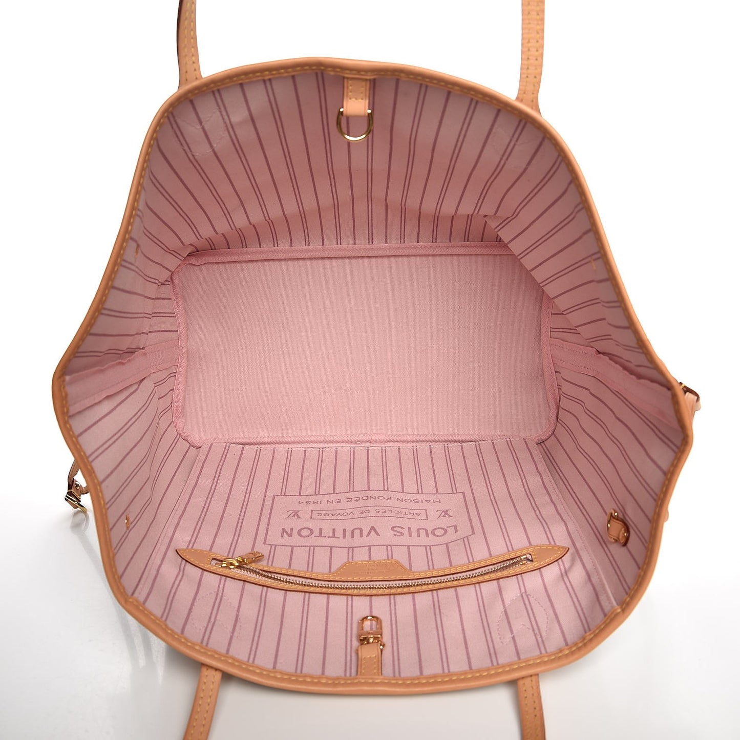 Monogram Saint Tropez V Neverfull MM Rose Ballerine
