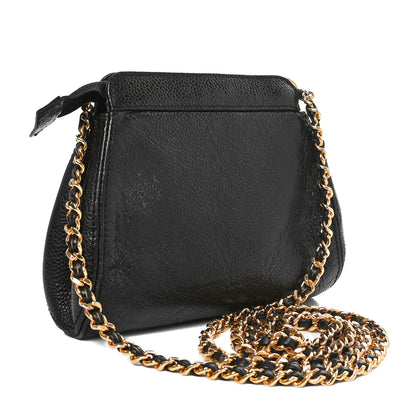 Chanel Caviar Timeless CC Mini Chain Bag Black 3 of 10
