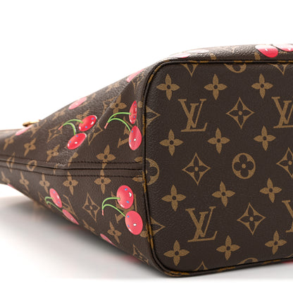 Louis Vuitton LV X TM Monogram Cerises Neverfull MM 9 of 11