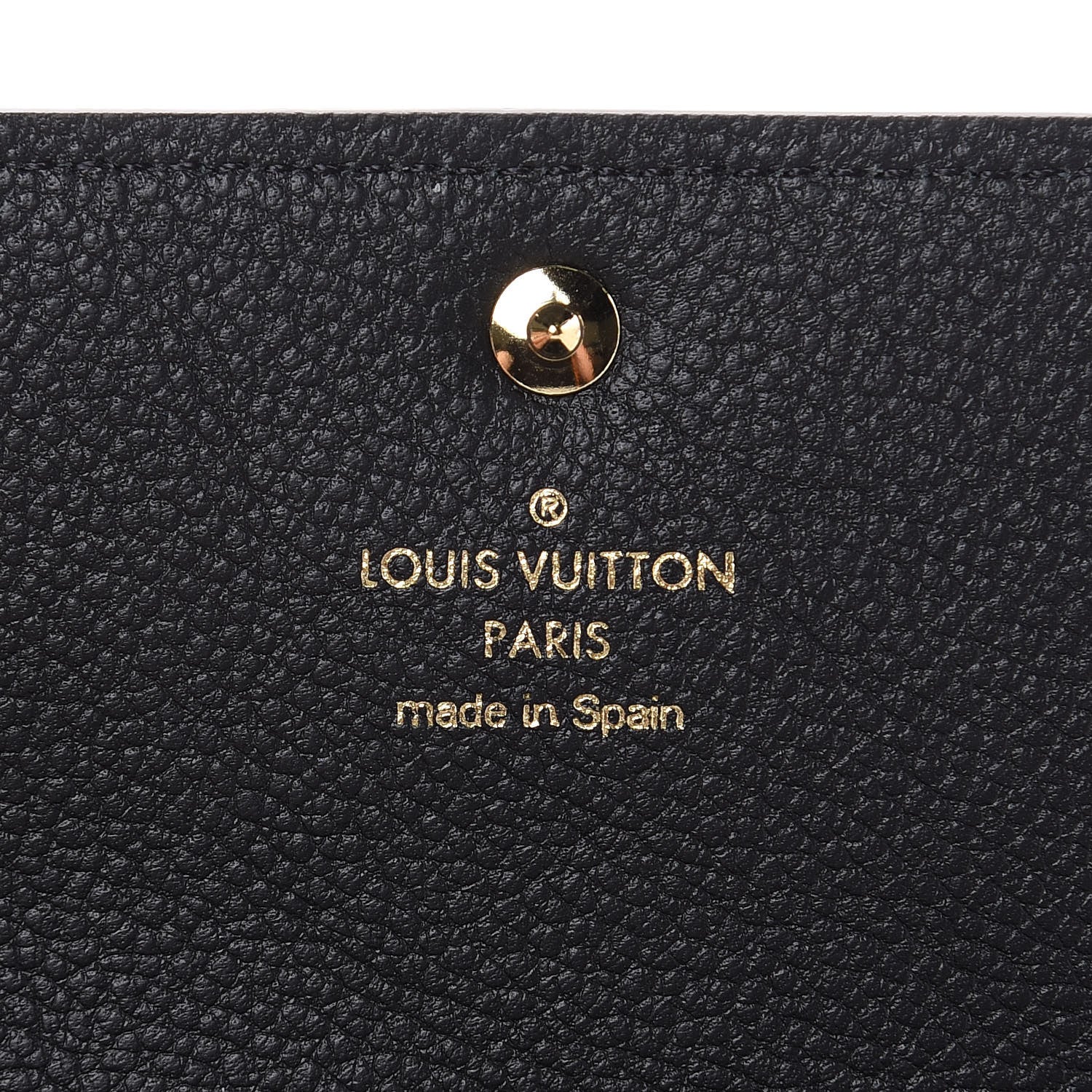 Louis Vuitton Empreinte Business Card Holder Black 6 of 7
