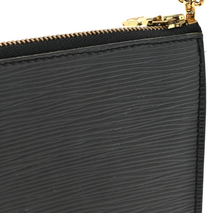 Louis Vuitton Epi Pochette Accessories 21 Black 13 of 16
