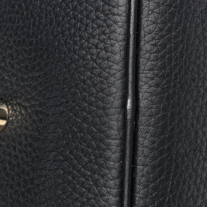 Christian Dior Bullcalf Large Diorissimo Tote Black Rose Indien 10 of 10