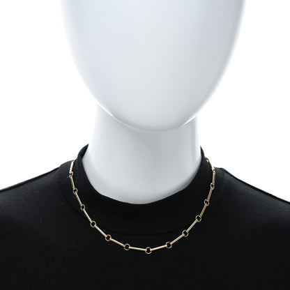 Foundrae 18K Yellow Gold Element Chain Choker 16" 2 of 4
