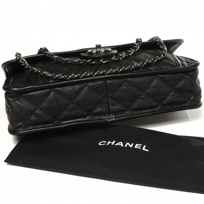 Chanel Caviar French Riviera Flap Black 10 of 10