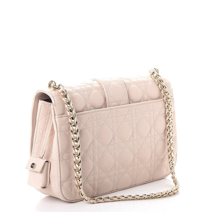 Christian Dior Lambskin Cannage Medium Miss Dior Flap Light Pink 3 of 12