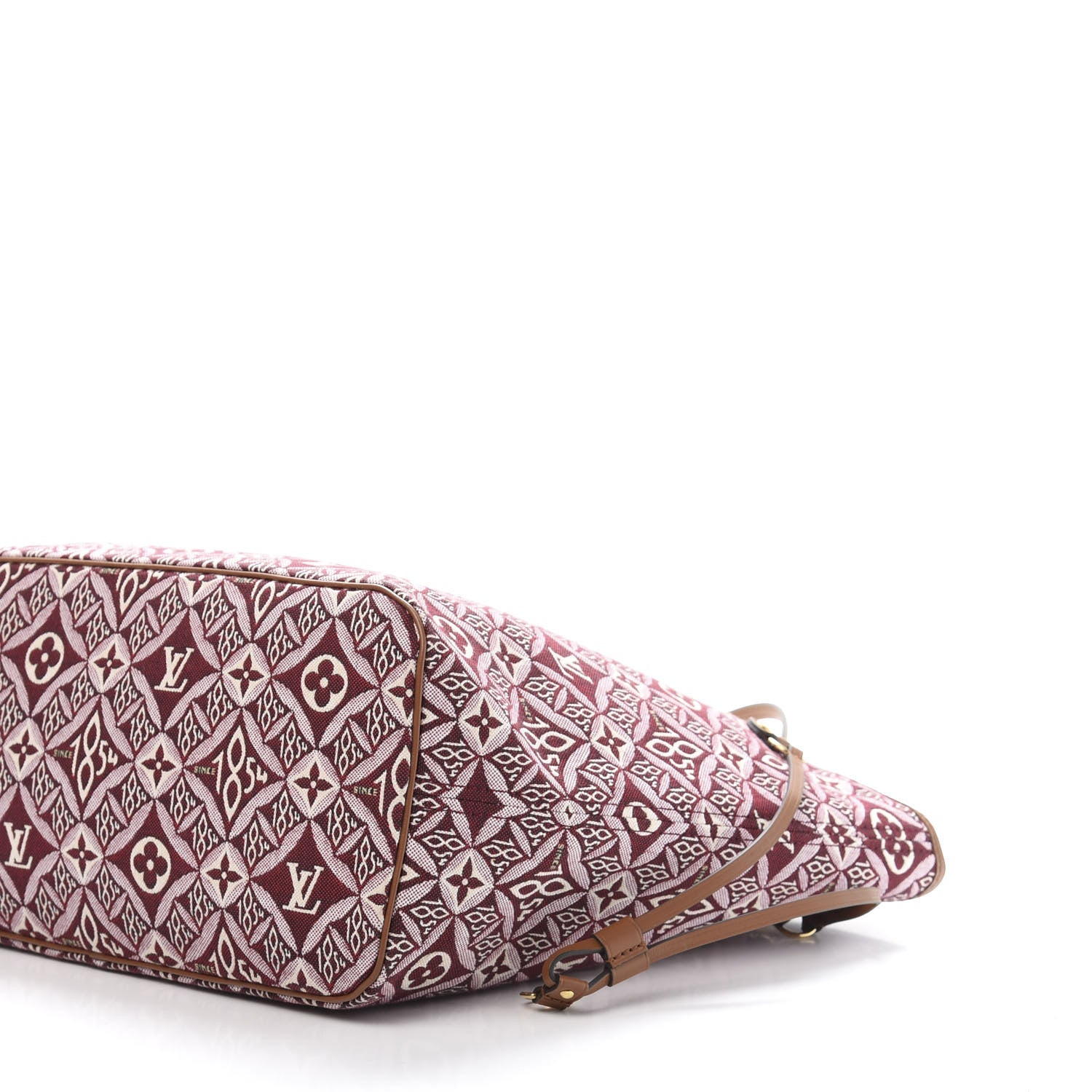 Louis Vuitton Jacquard Since 1854 Neverfull MM Bordeaux 11 of 14