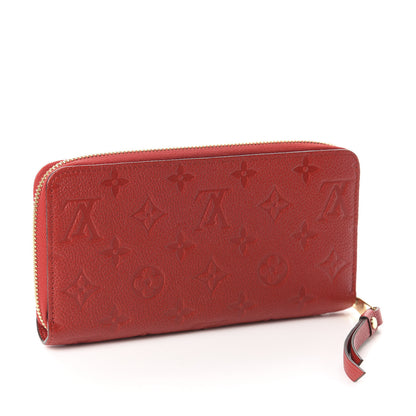 Louis Vuitton Empreinte Zippy Wallet Scarlet 3 of 7