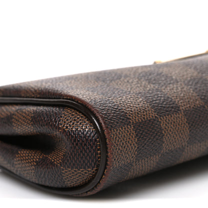 Louis Vuitton Damier Ebene Eva Clutch 10 of 13