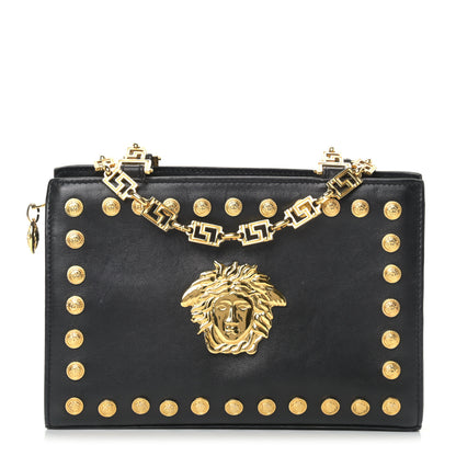 Versace Nappa Medusa Shoulder Bag Black 1 of 13