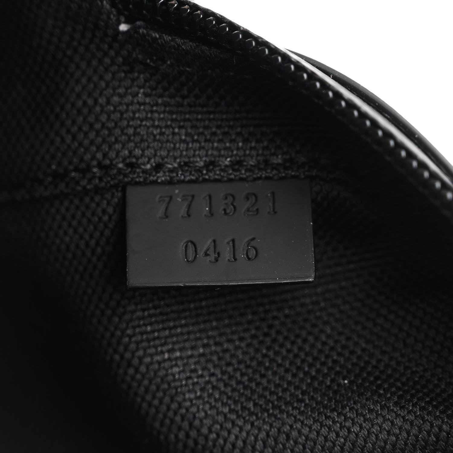 Gucci Rubber Effect Monogram GG Crossbody Bag Black 7 of 10