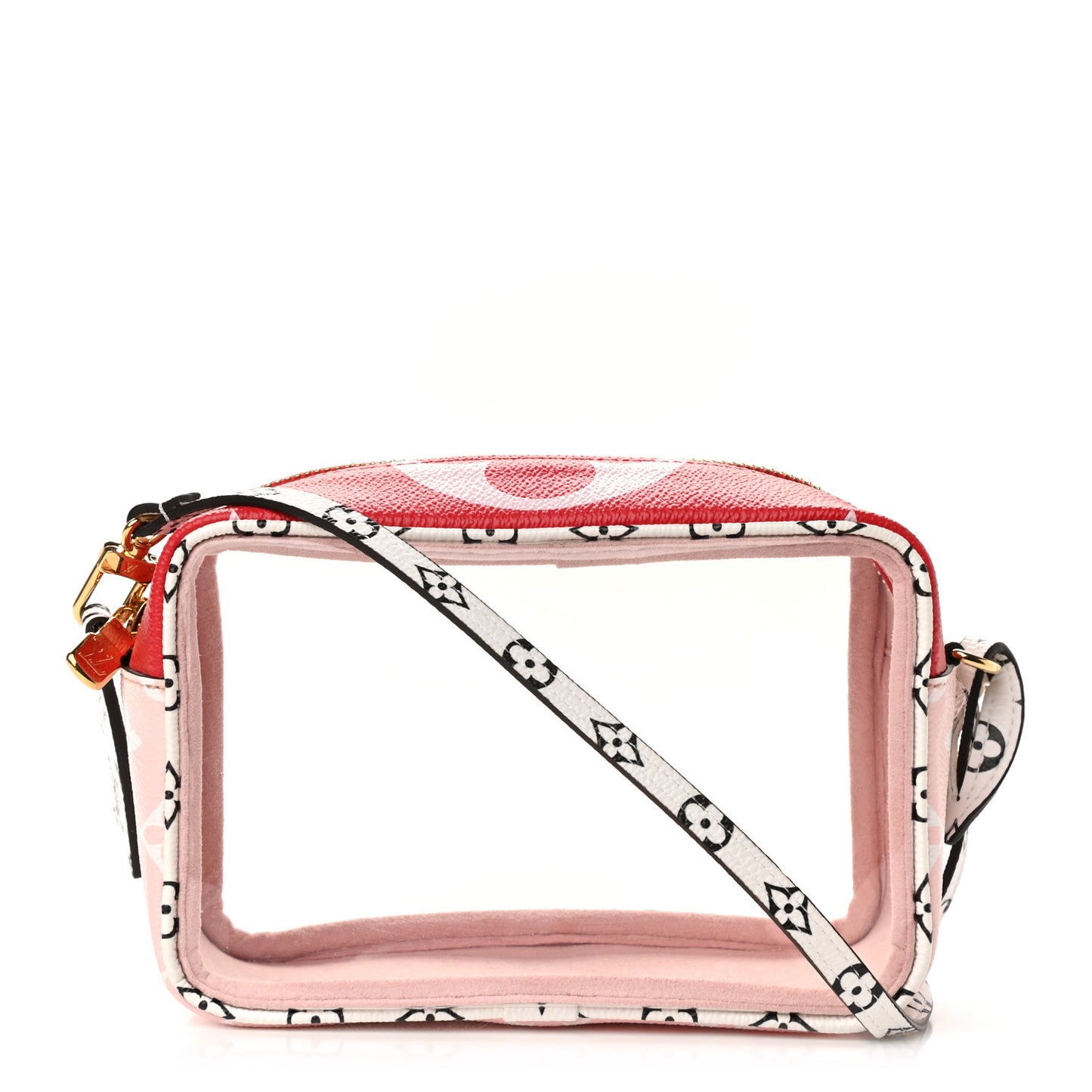 Monogram Giant Beach Pouch Rouge