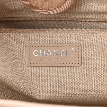 Chanel Mixed Fibers Small Deauville Tote Beige 6 of 10