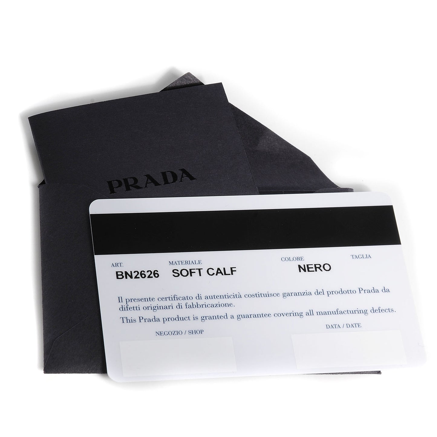 Soft Calf Shopping Tote Nero Black