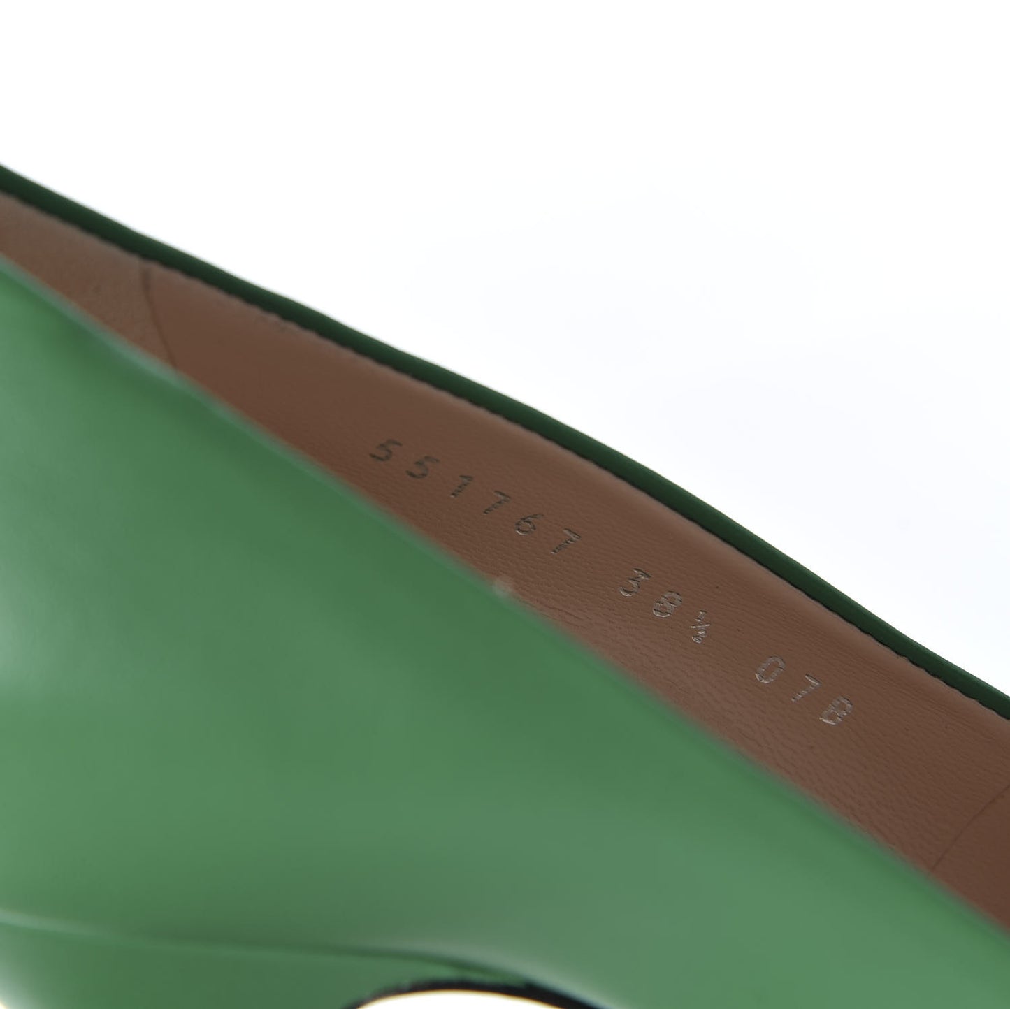 Nappa Bow High Heel Pumps 38.5 New Shamarock