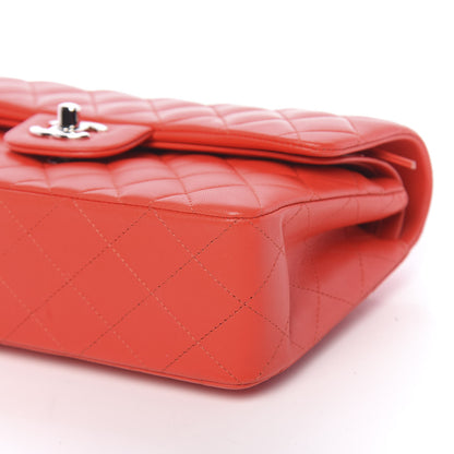 Chanel Lambskin Quilted Small Double Flap Red 9 of 11