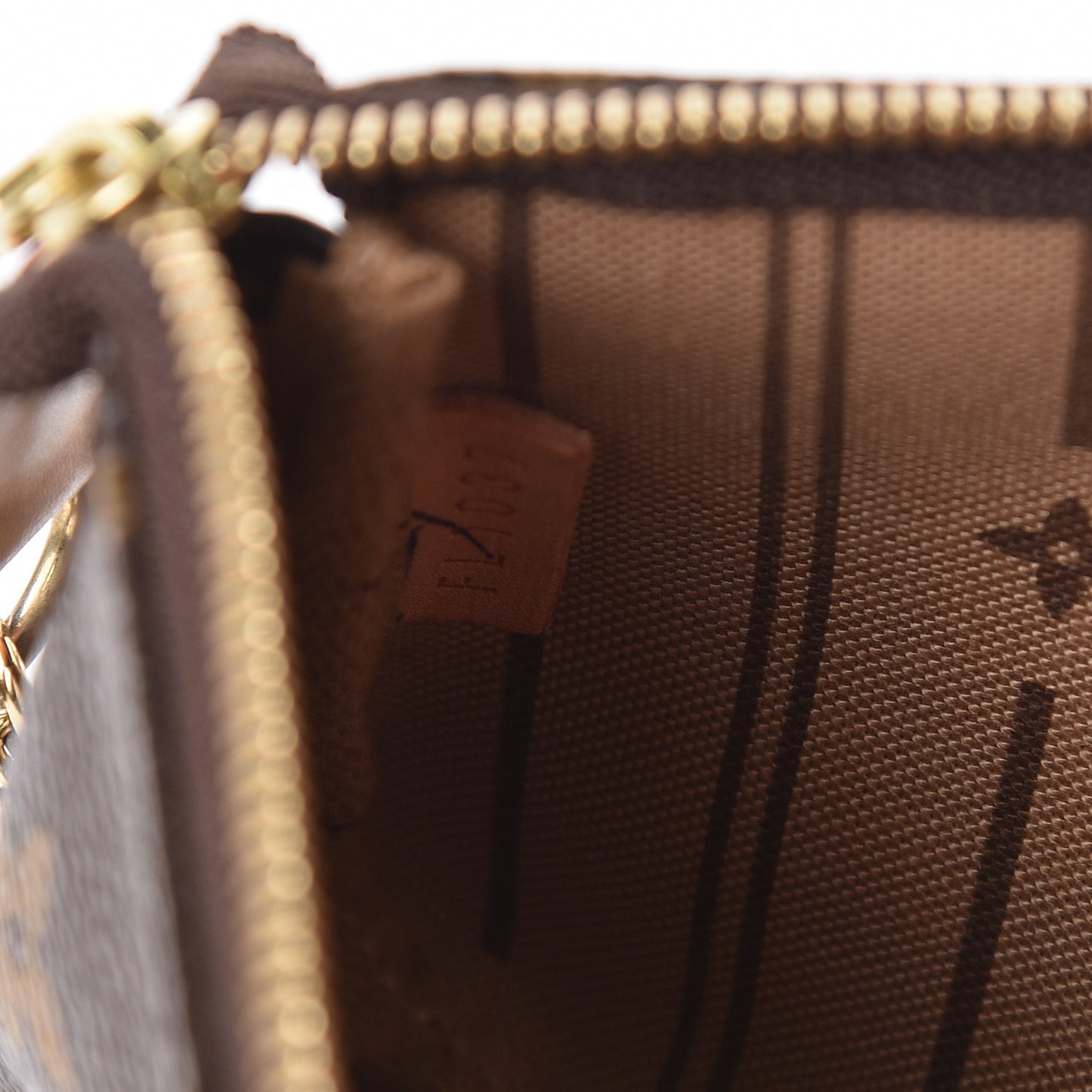 Monogram Complice Trunks and Bags Mini Pochette Accessories Beige