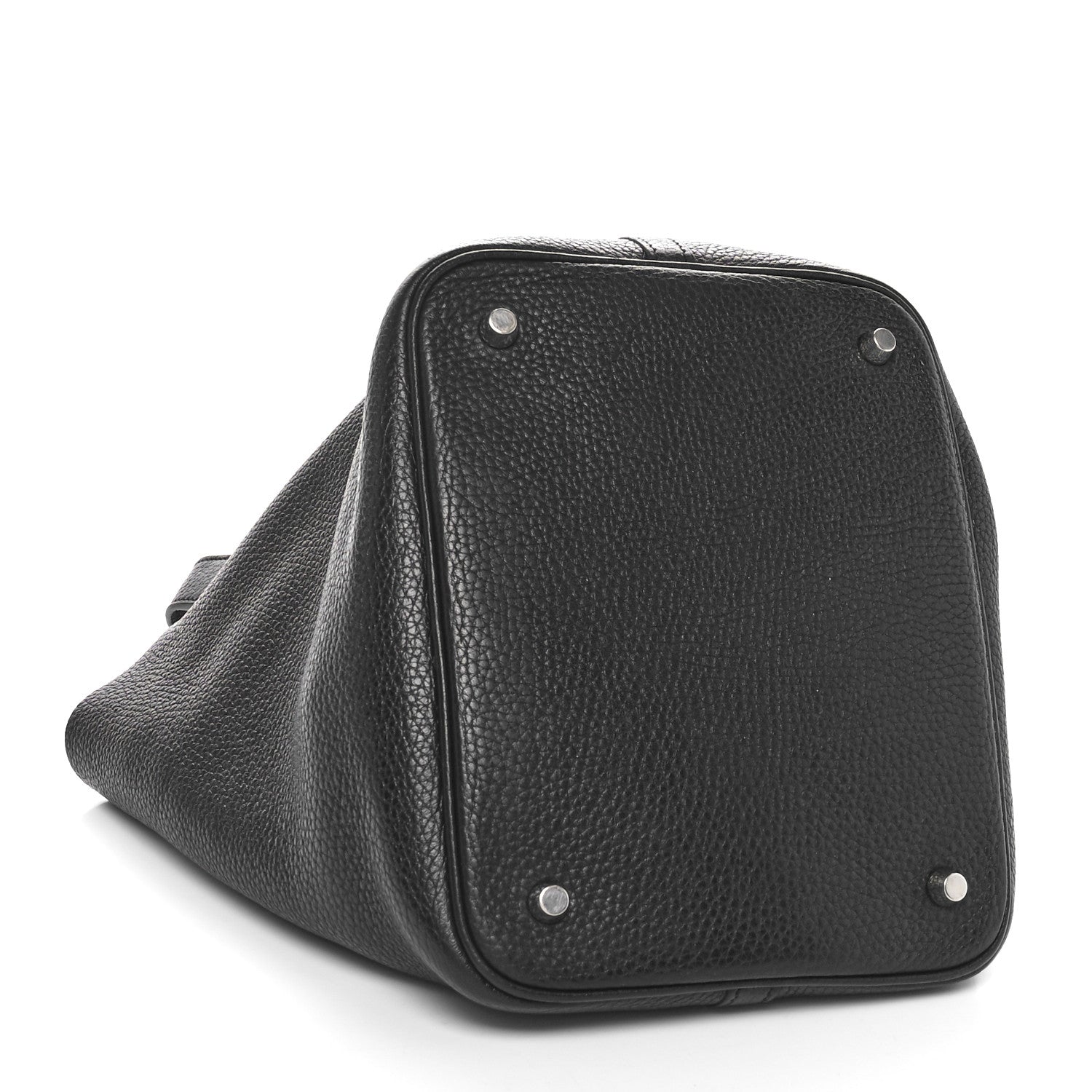 Hermes Taurillon Clemence Picotin Lock 22 MM Black 4 of 10