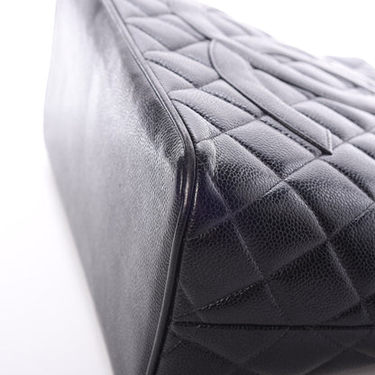 Chanel Caviar Quilted Medallion Tote Black 13 of 15