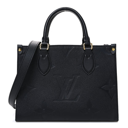 Louis Vuitton Empreinte Monogram Giant Onthego PM Black 1 of 9