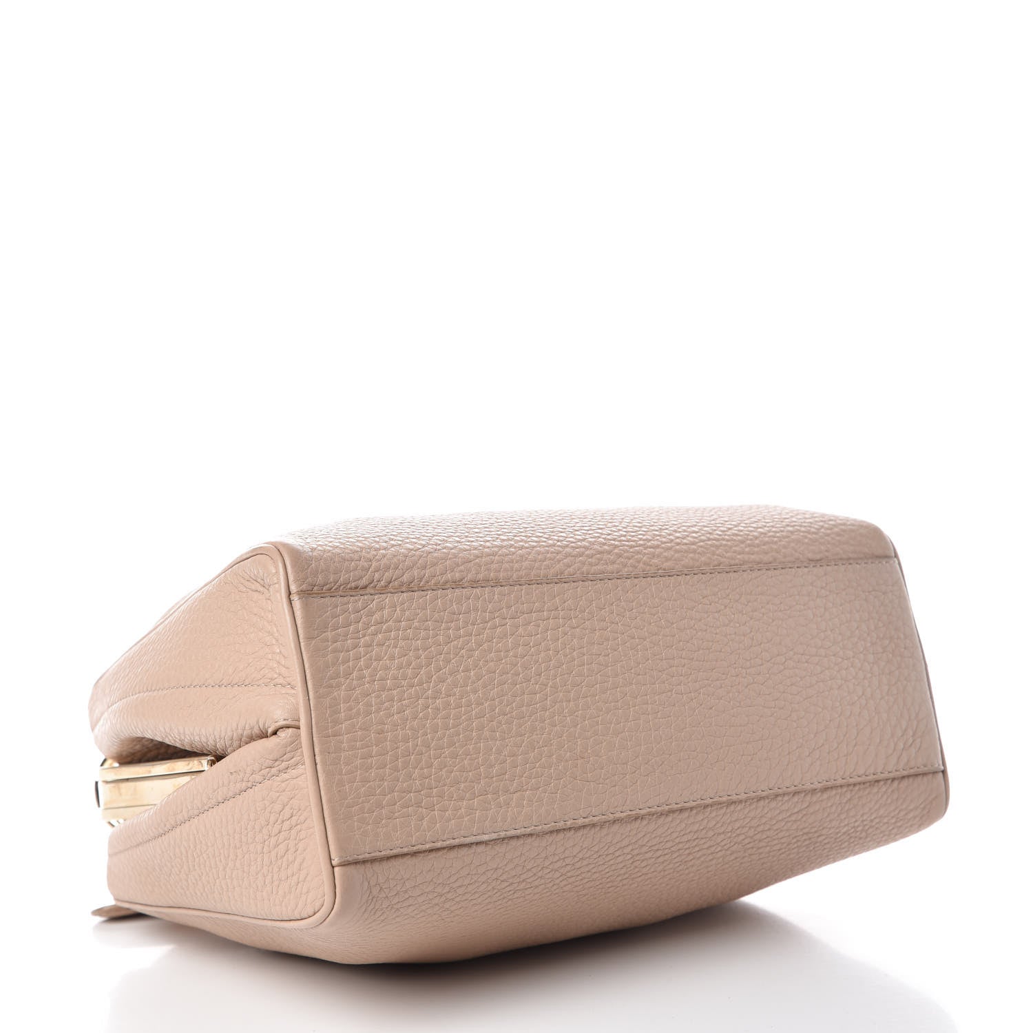 Dolce & Gabbana Calfskin Agata Shoulder Bag Taupe 4 of 9