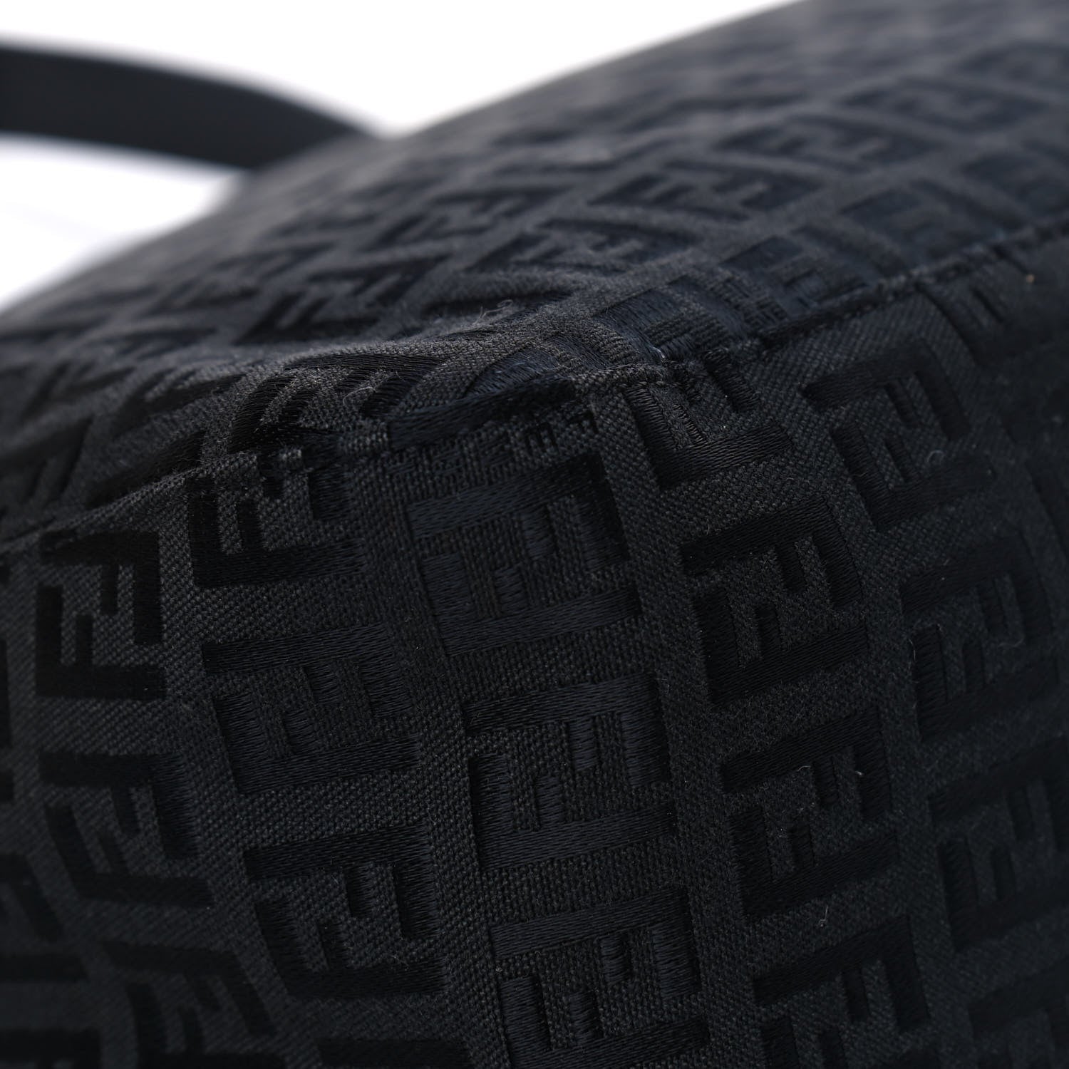Fendi Zucchino Mama Baguette Black 7 of 10