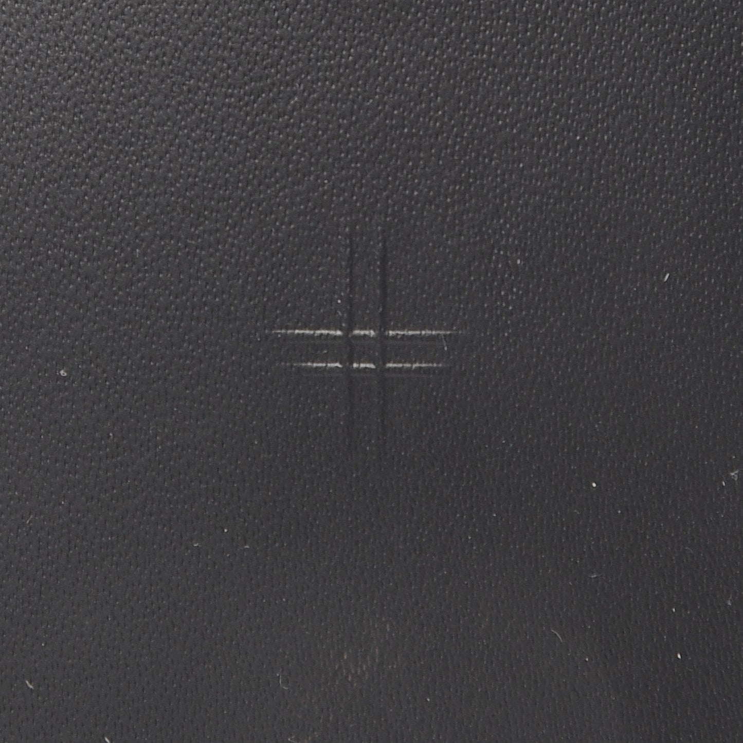 Calfskin Luggage Tag Black