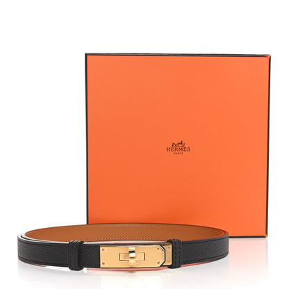 Hermes Epsom Kelly Belt Black 5 of 5