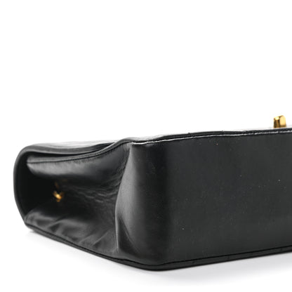 Chanel Lambskin Quilted Medium Single Flap Black 2 of 11