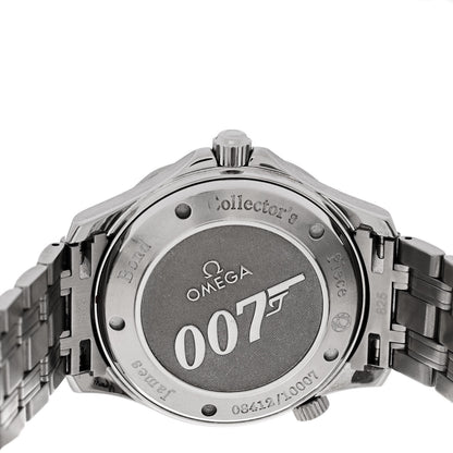 Omega Stainless Steel 41mm Seamaster 300M James Bond 007 Automatic Watch Black 212.30.41.20.01.001 4 of 5