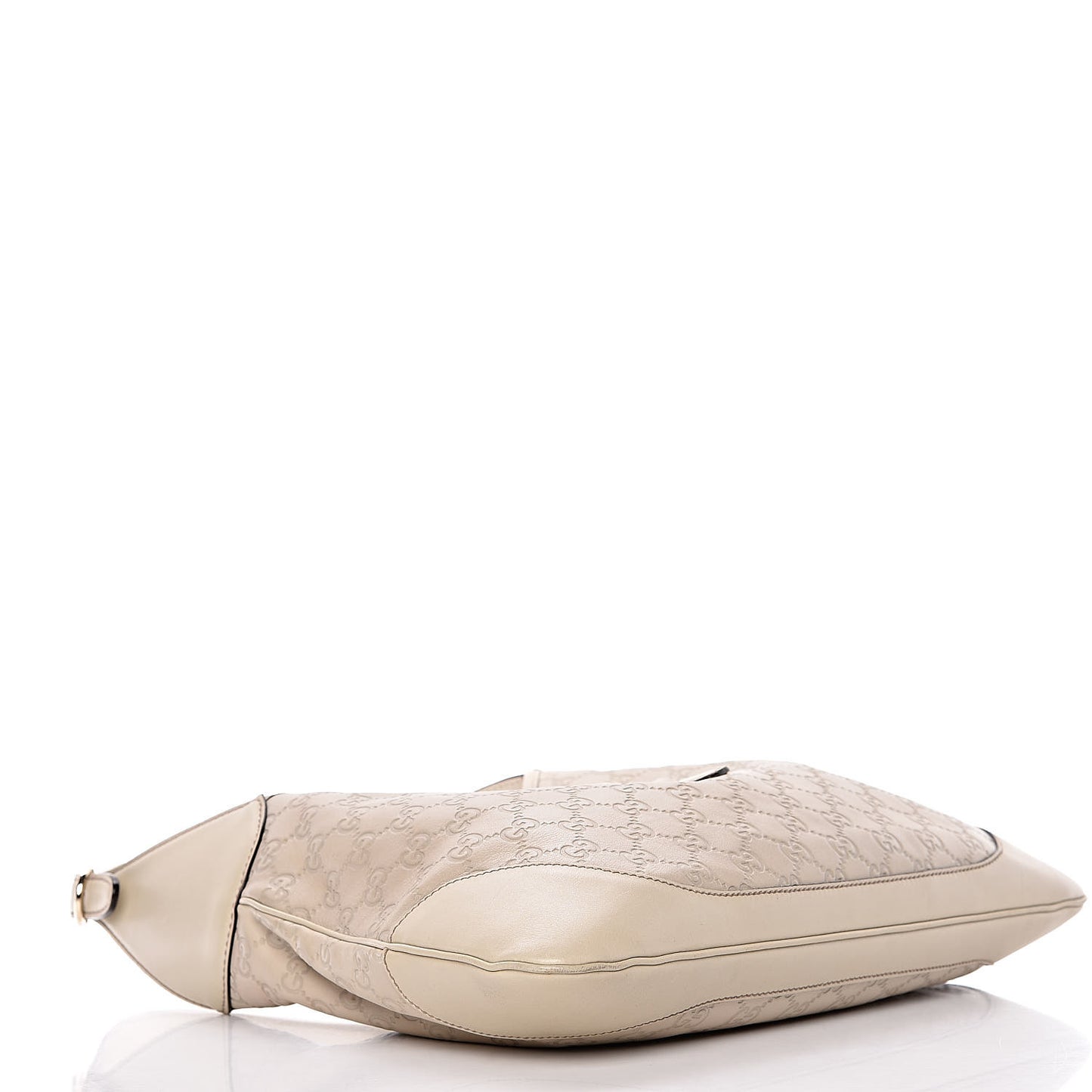 Guccissima Medium Jackie O Bouvier Hobo Off White
