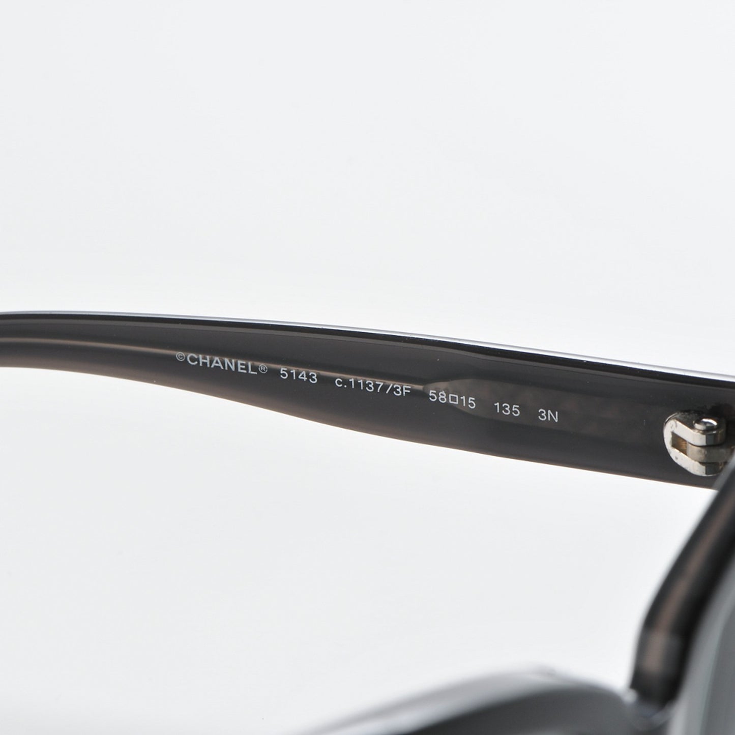 CC Logo Sunglasses 5143 Black Grey