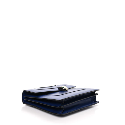 Bulgari Calfskin Large Serpenti Forever Top Handle Blue 5 of 13