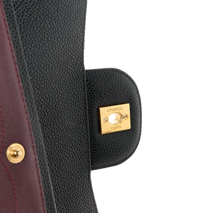 Chanel Caviar Quilted Jumbo Double Flap Black 7 of 12