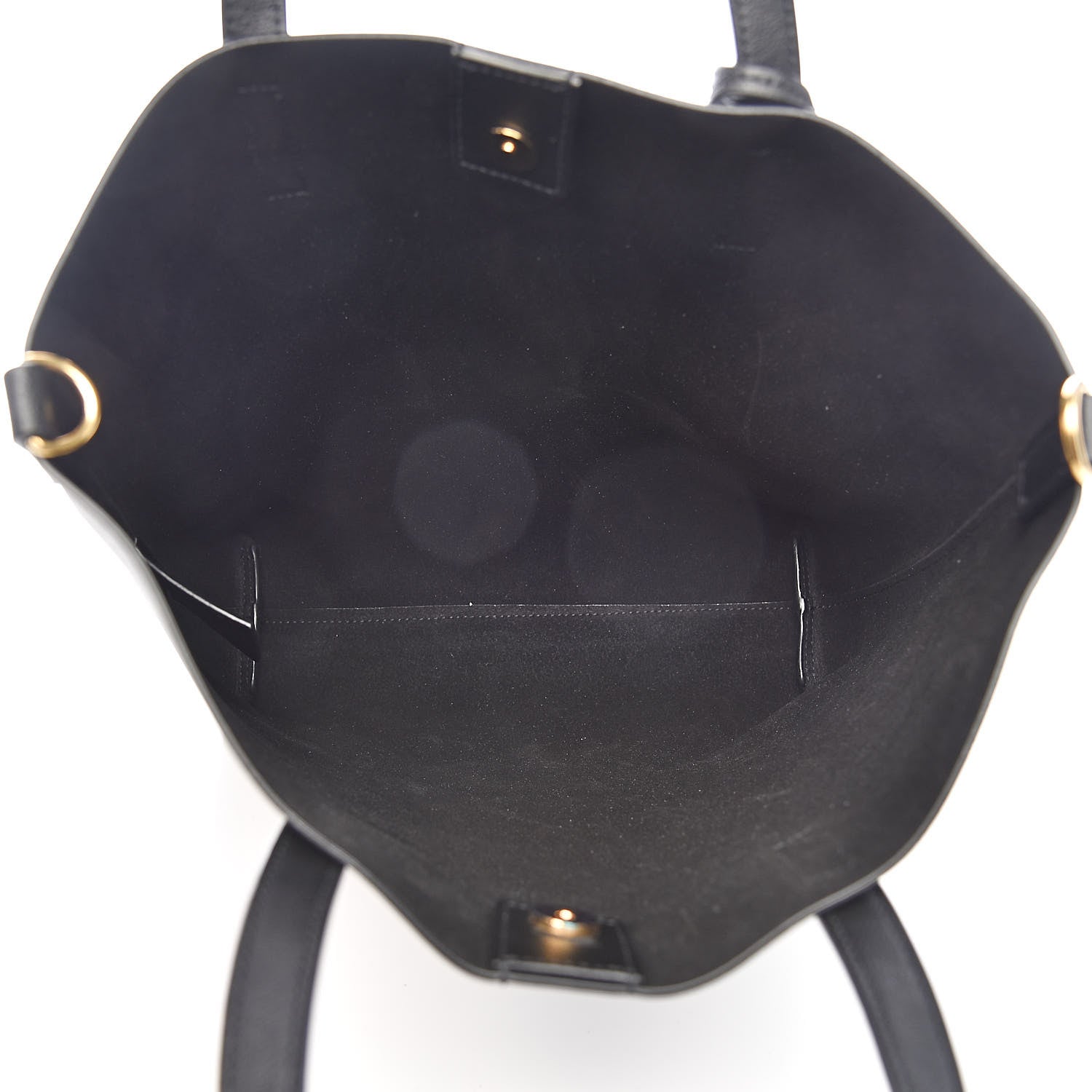 Saint Laurent Calfskin Toy Shopping Tote Black 5 of 10